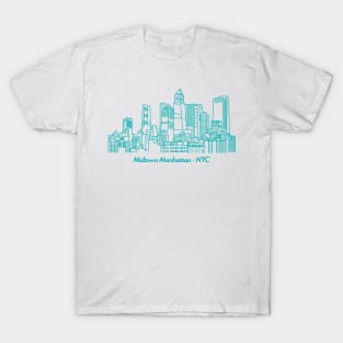 Midtown Manhattan skyline T-Shirt